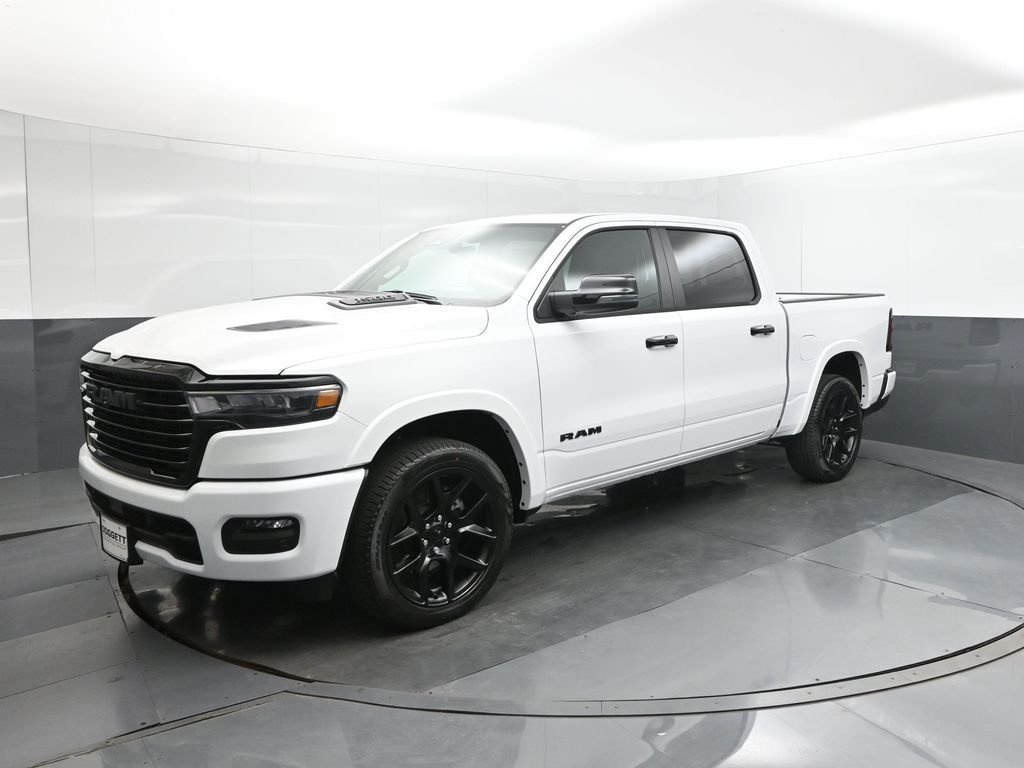 New 2026 Bright White Clear-Coat Exterior Paint RAM Laramie image 34