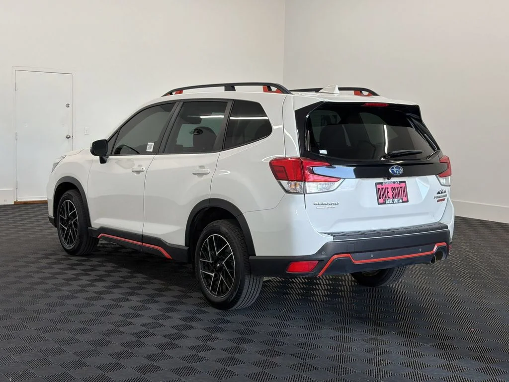 Used 2021 Crystal White Pearl Subaru Sport image 3