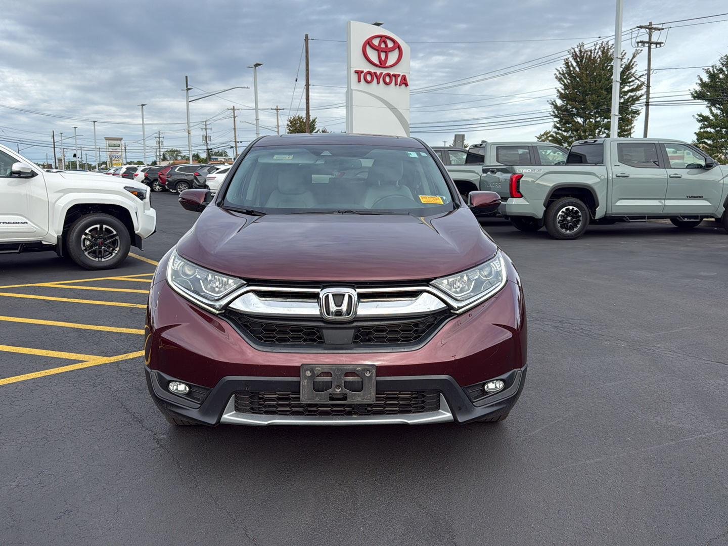 Used 2019 Basque Red Pearl II Honda EX-L image 7