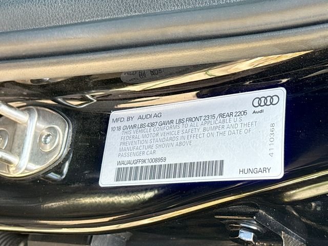 Used 2019 Black Audi 2.0T Premium image 30