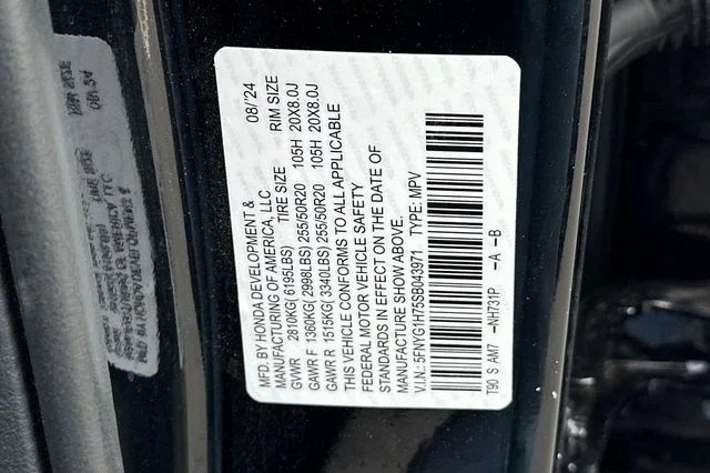 Used 2025 Black Honda Touring image 32