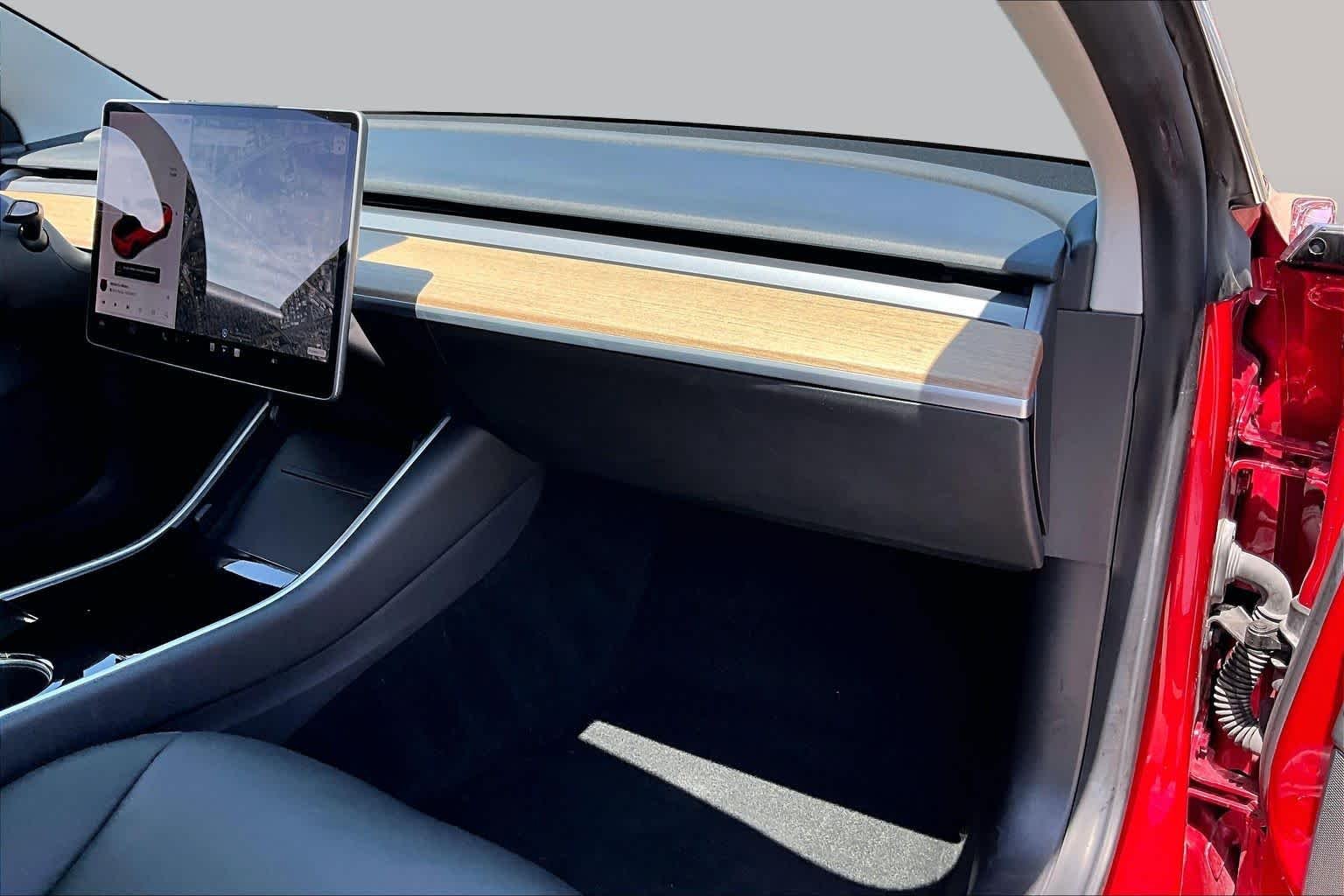 Used 2020 Red Multi-Coat Tesla Standard Range Plus image 15