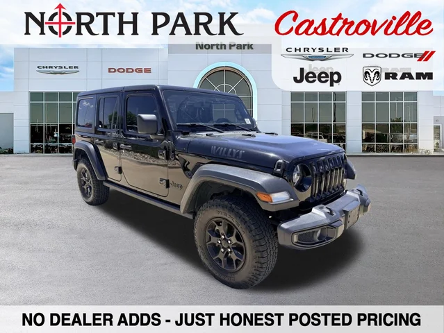 2021 Jeep Wrangler Unlimited Willys