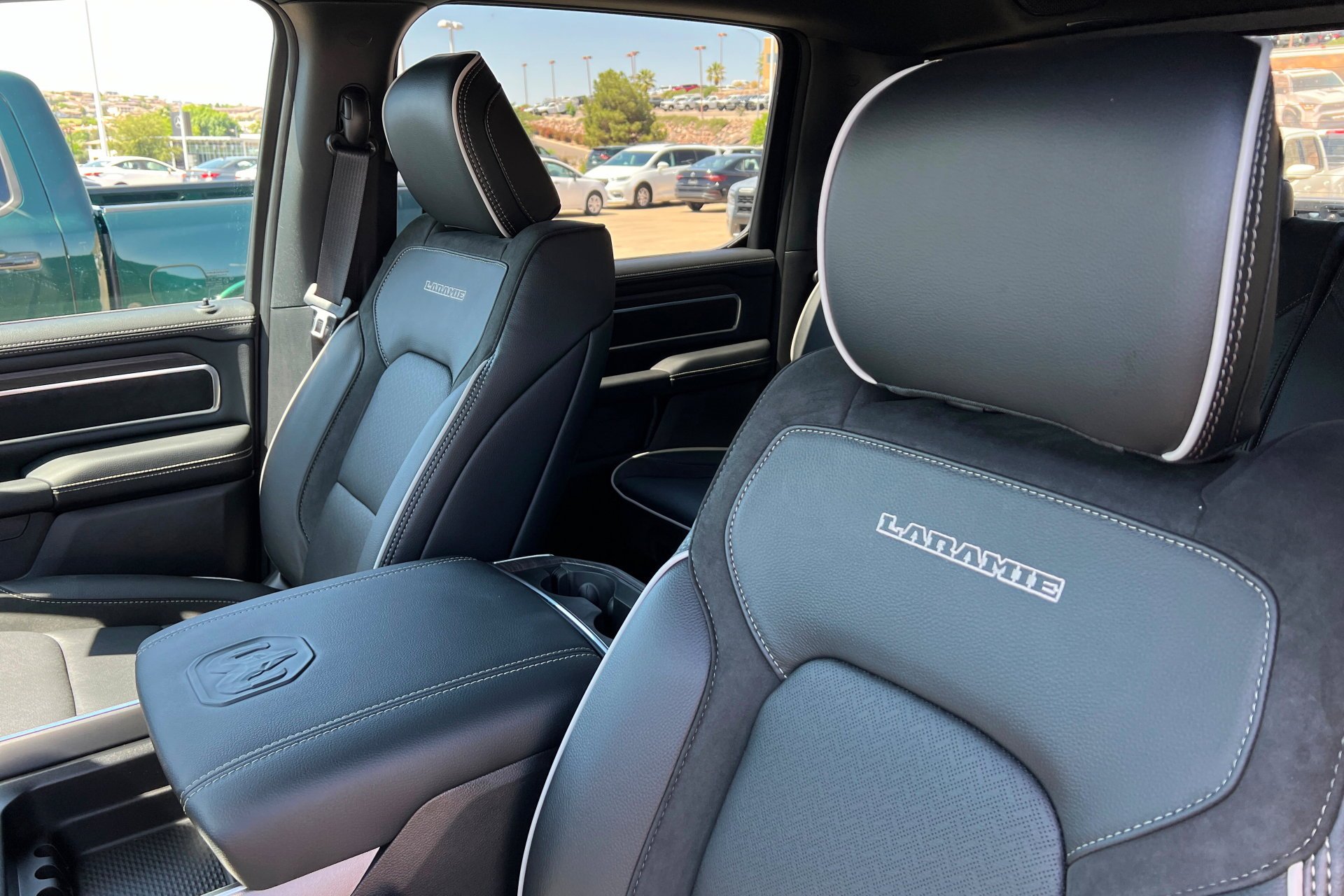 New 2026 Forged Blue Metallic Exterior Paint RAM Laramie image 17