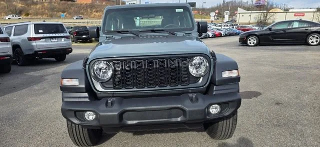 New 2026 Gray Jeep Sport image 3