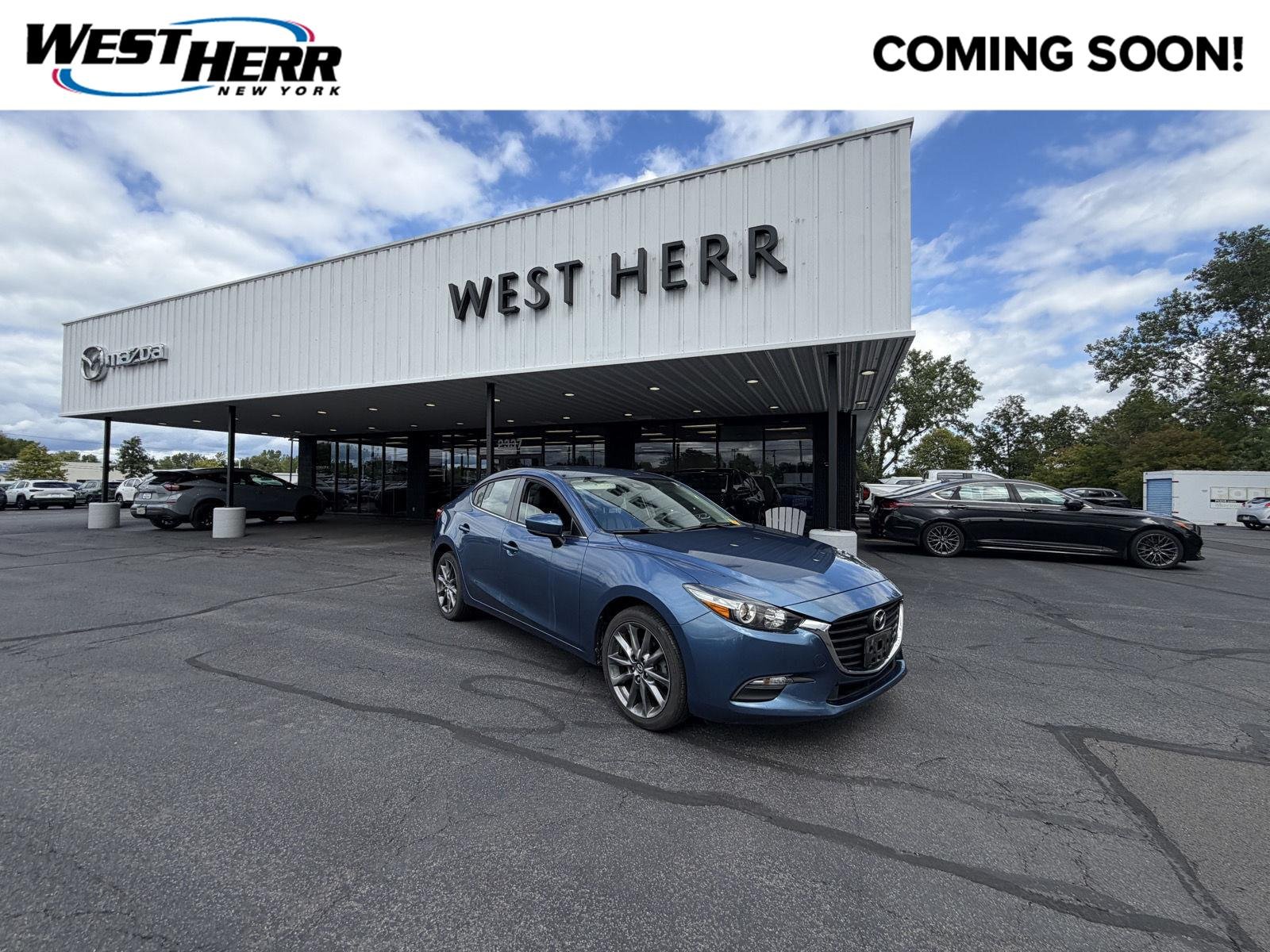 Used 2018 Eternal Blue Mica Mazda Touring image 1