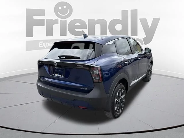 Used 2025 Deep Blue Pearl Nissan SV image 7