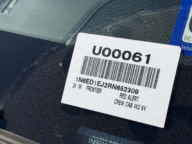 Used 2024 Red Nissan SV image 12