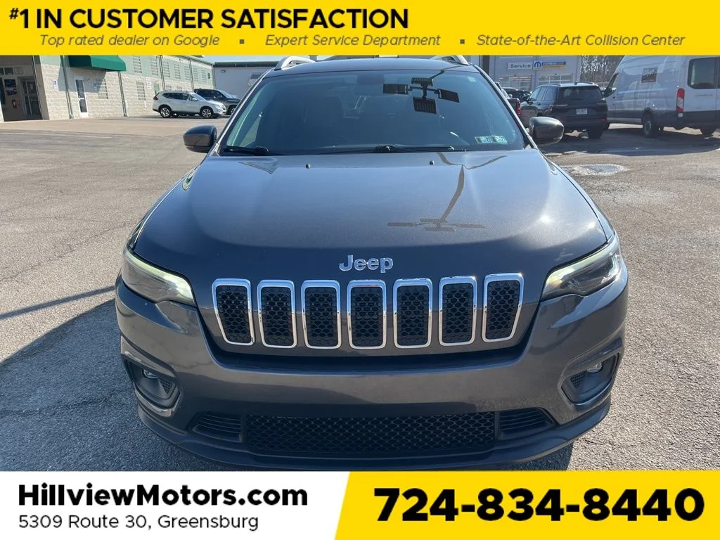 Certified Used 2020 Crystal Metallic Jeep Latitude Plus image 10