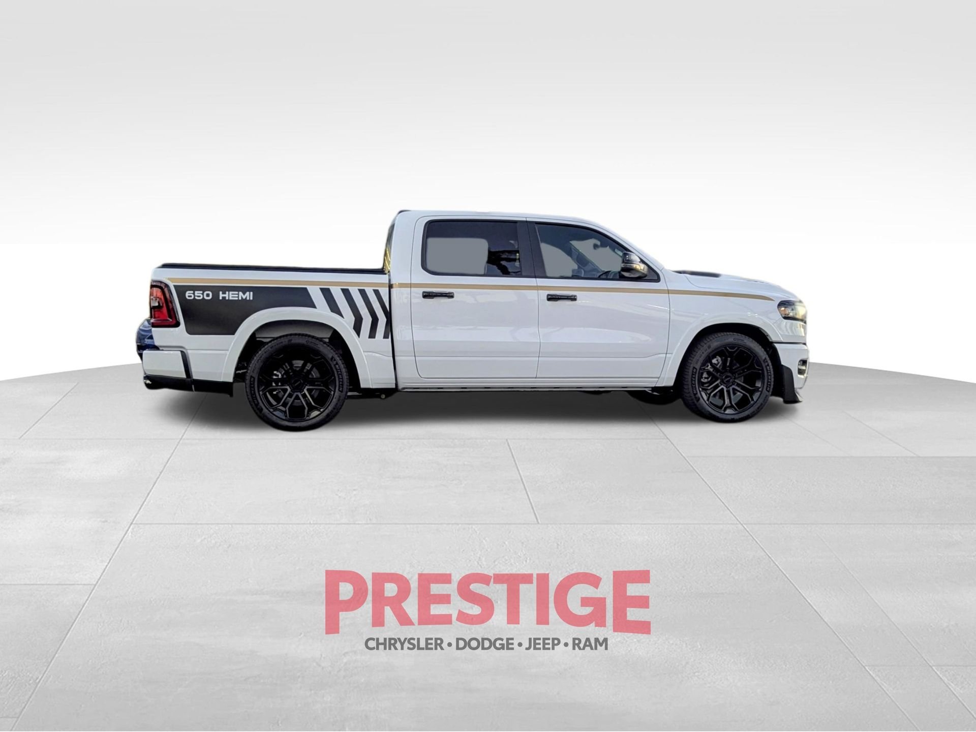 New 2026 Bright White Clear-Coat Exterior Paint RAM DC650 SUPERCHARGED image 4