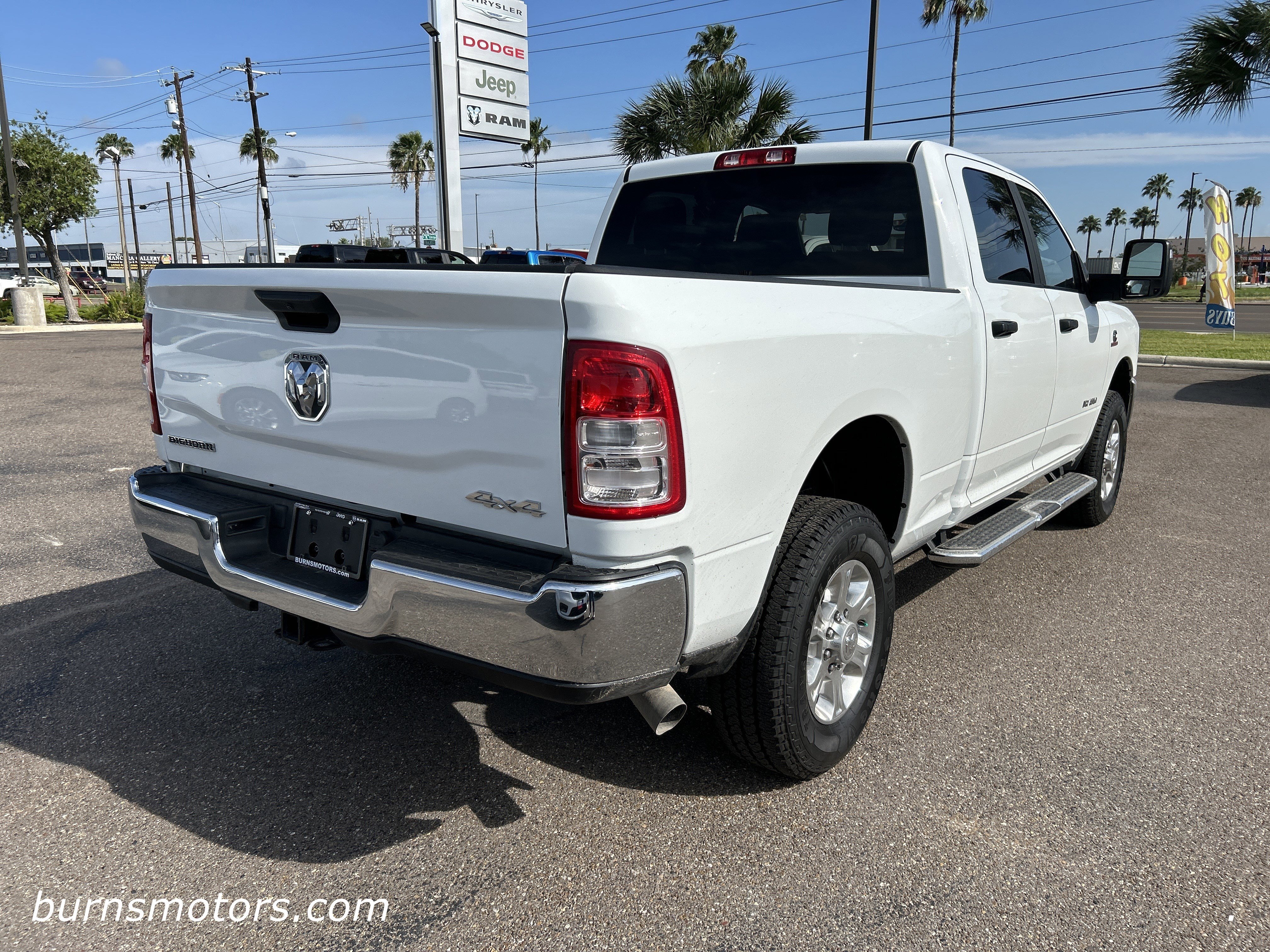 Used 2024 Bright White Ram Big Horn image 8