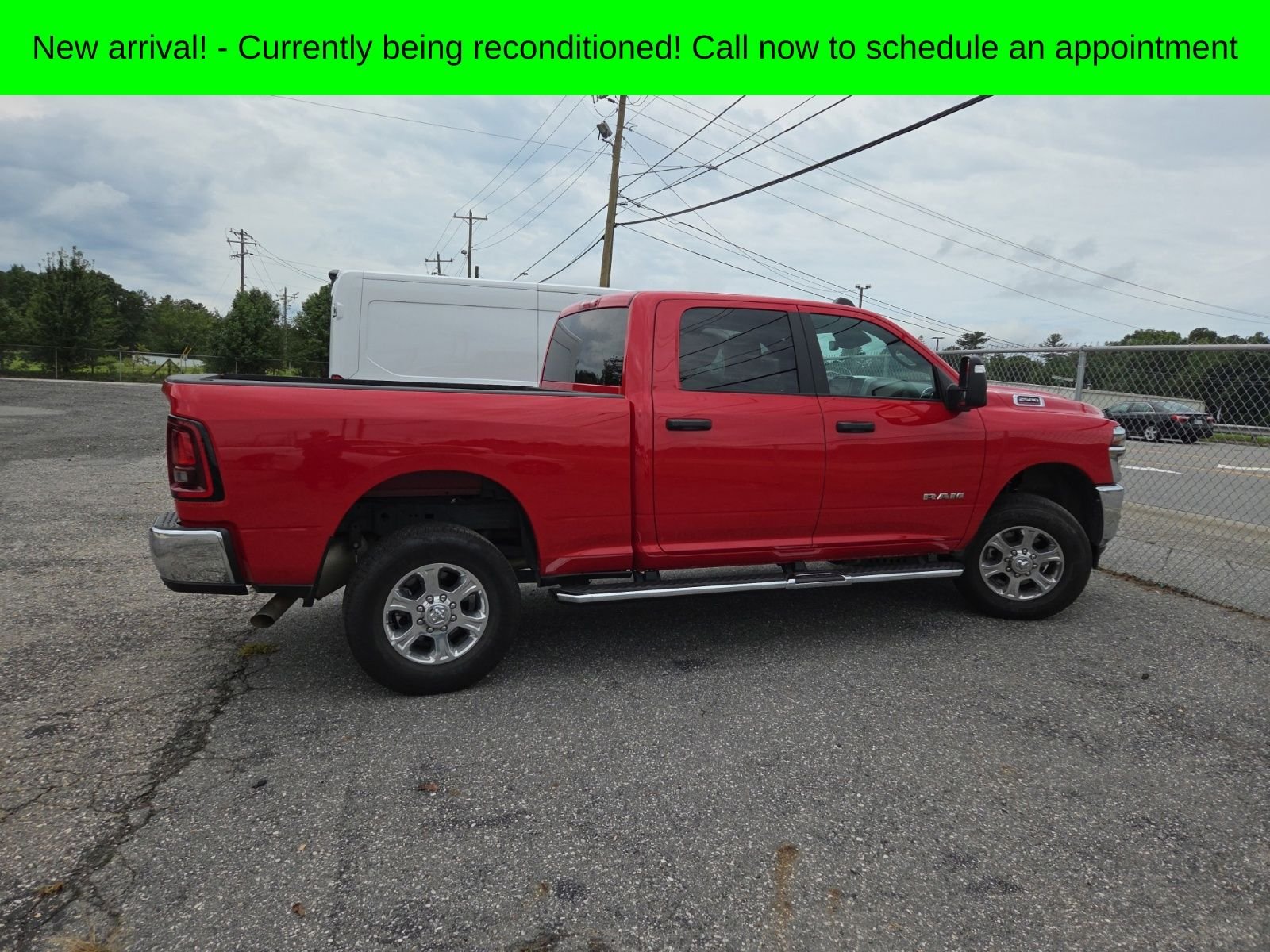 Used 2026 Flame Red Clearcoat Ram Big Horn image 6