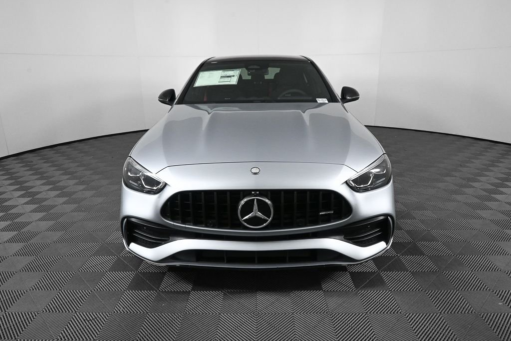 New 2026 Cirrus Silver Metallic Mercedes-Benz AMG® C 43 4MATIC® Sedan image 33