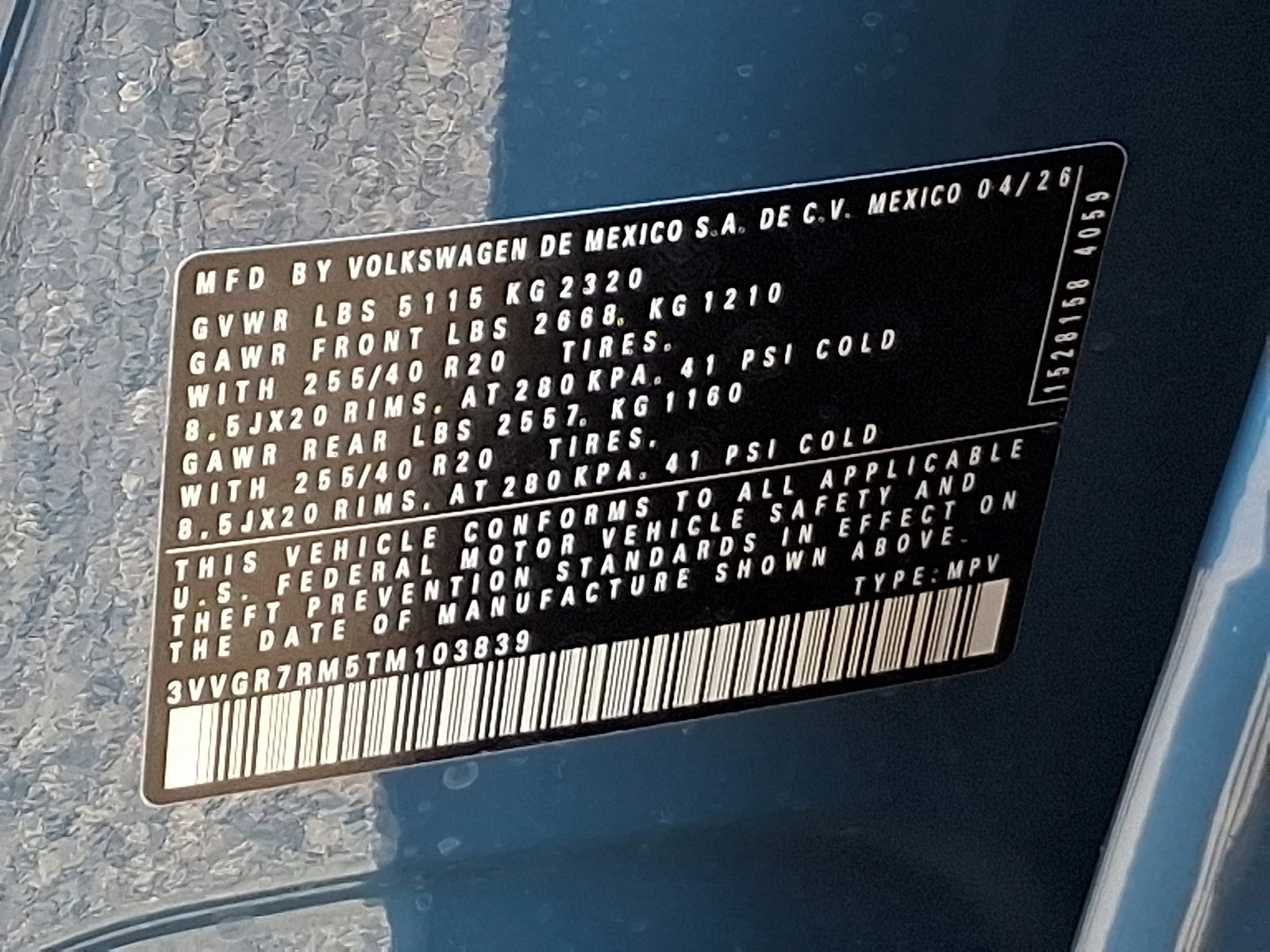 New 2026 Monterey Blue Pearl Volkswagen SE R-Line Black image 20