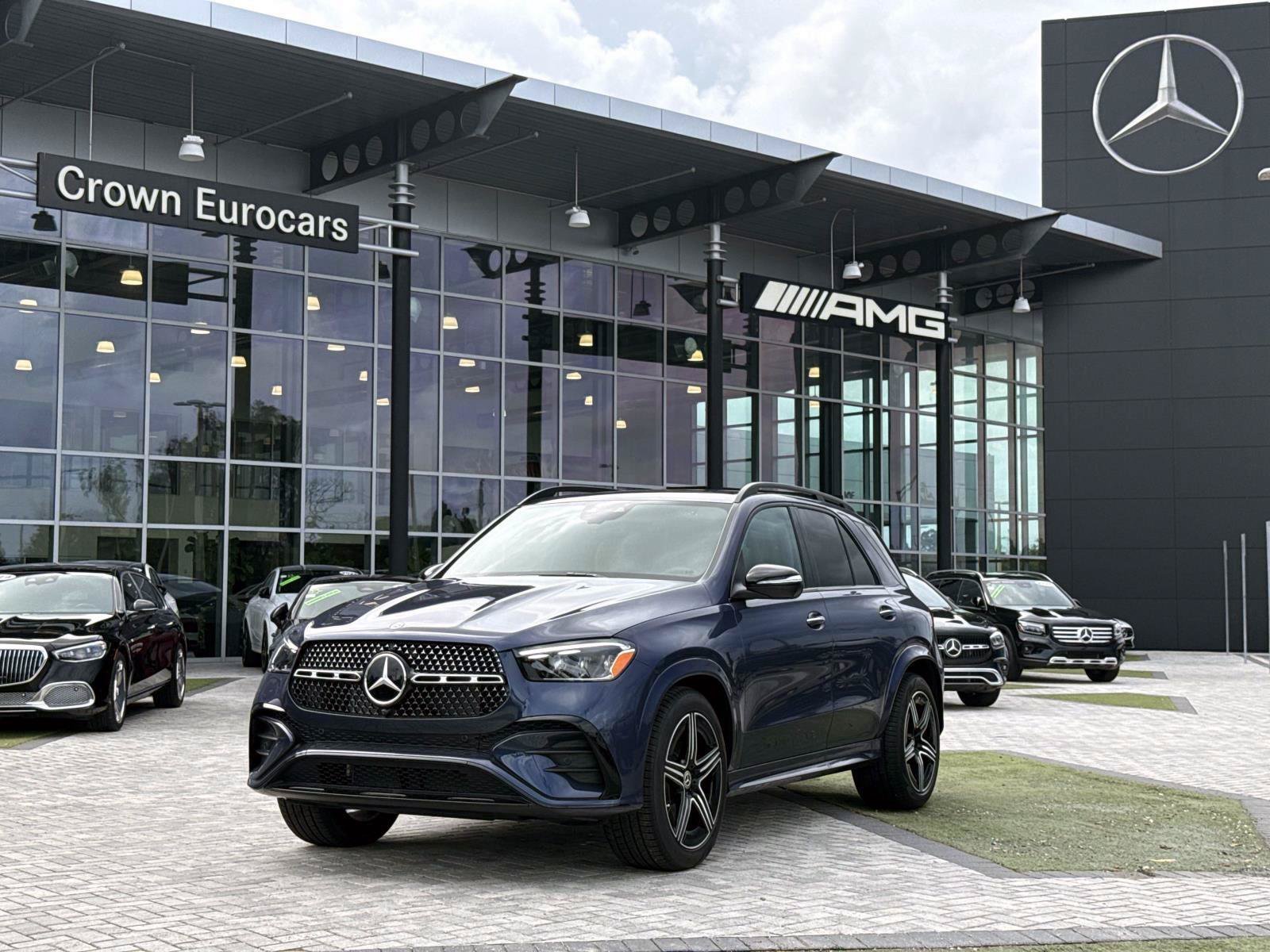 New 2026 Twilight Blue Metallic Mercedes-Benz 450 4MATIC® SUV image 1