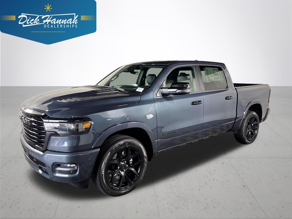 New 2026 Forged Blue Metallic Exterior Paint RAM Laramie image 1