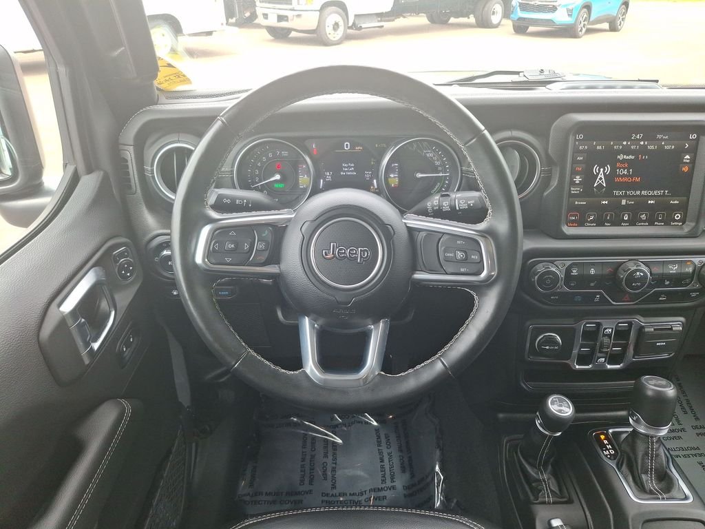 Used 2023 Gray Jeep Sahara 4xe image 11