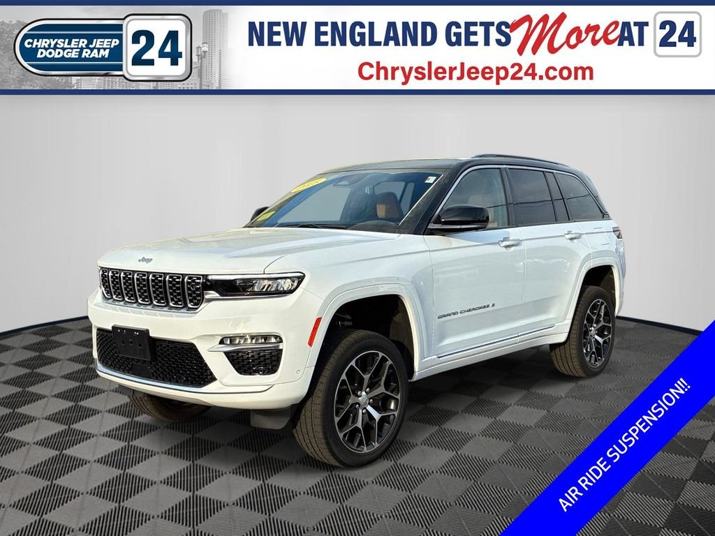 Used 2025 White Jeep Summit Reserve image 1