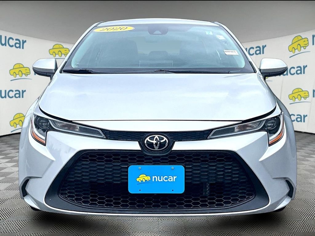 Used 2020 Silver Toyota LE image 2