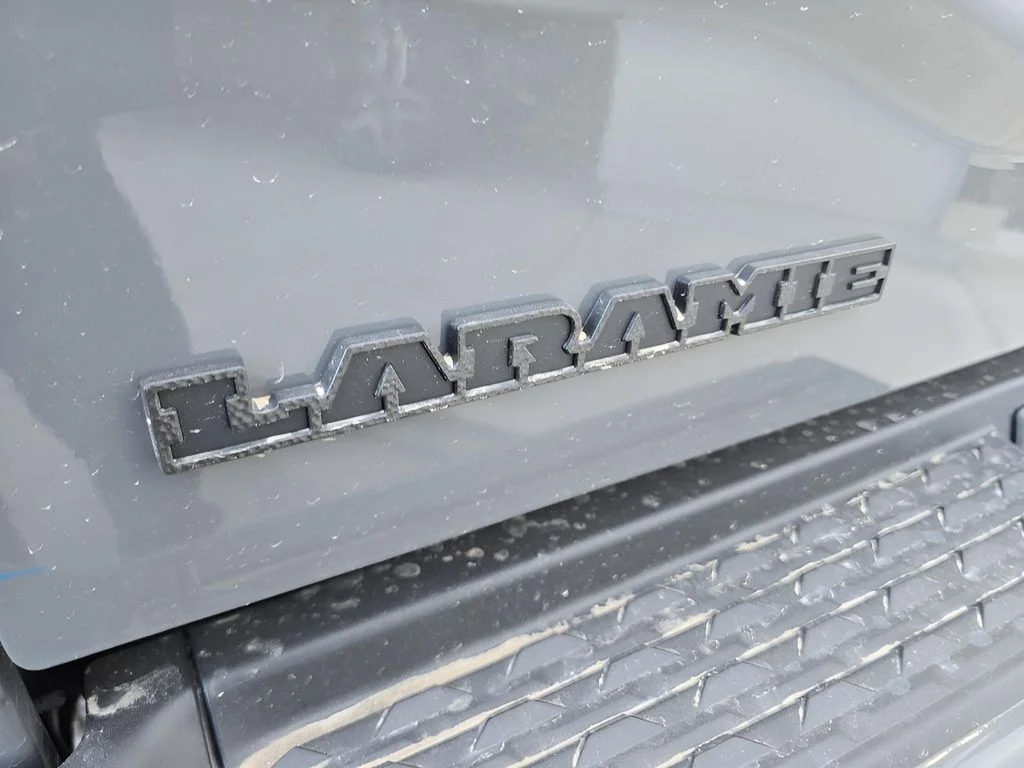 New 2026 Ceramic Gray Clear-Coat Exterior Paint RAM Laramie image 39