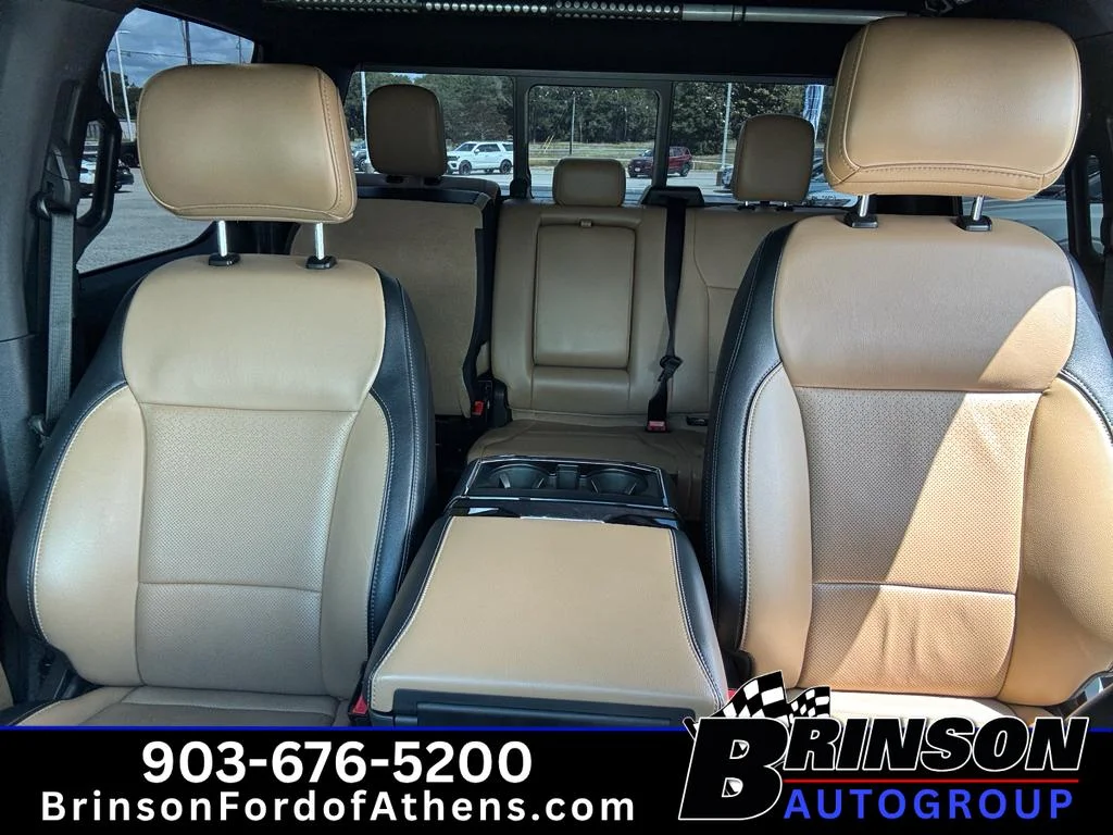 Used 2021 Antimatter Blue Metallic Ford LARIAT image 26