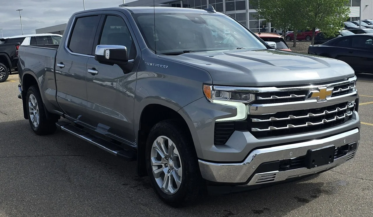 Used 2024 Silver Chevrolet LTZ Crew Cab image 7