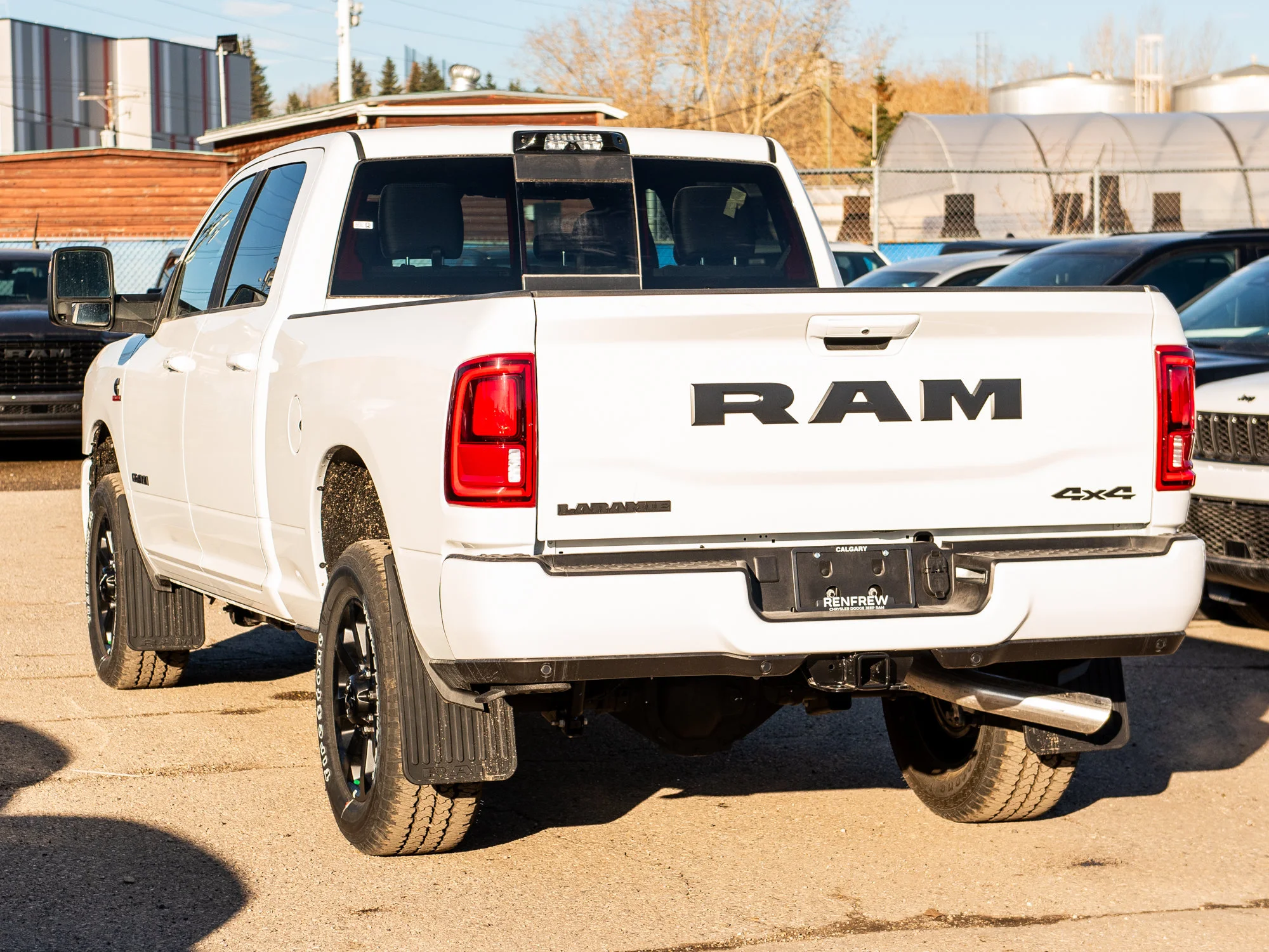 New 2026 White RAM Laramie* image 3