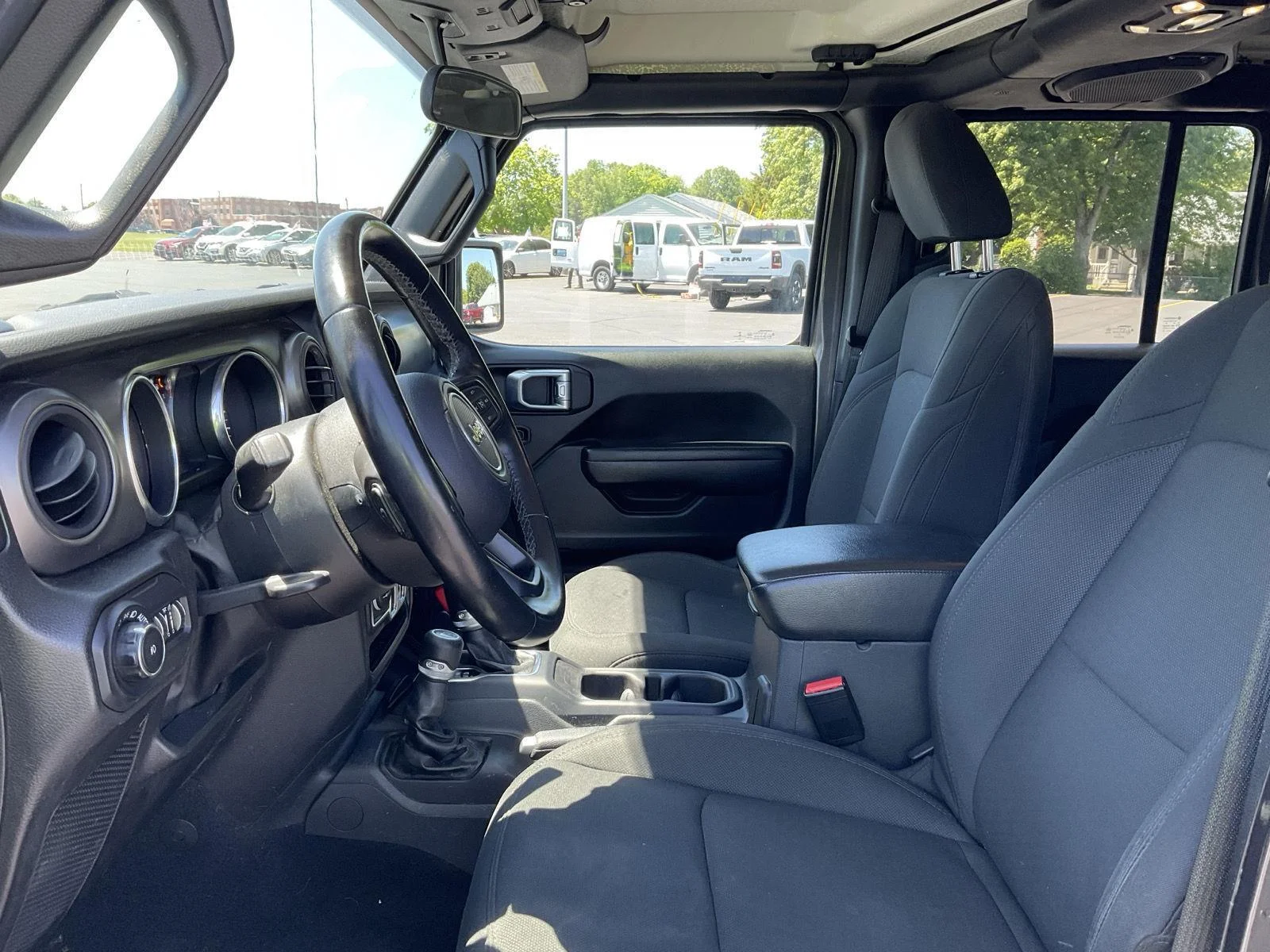 Used 2021 Gray Jeep Unlimited Willys image 9