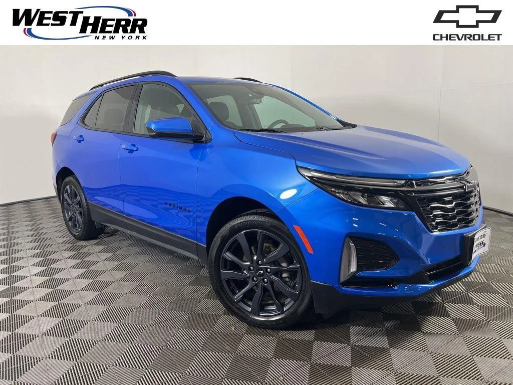 Used 2024 Riptide Blue Chevrolet RS image 1