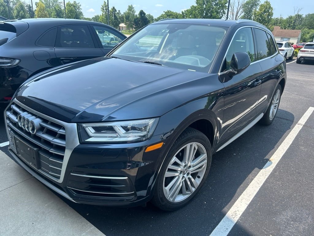 Used 2018 Blue Audi 2.0T image 1