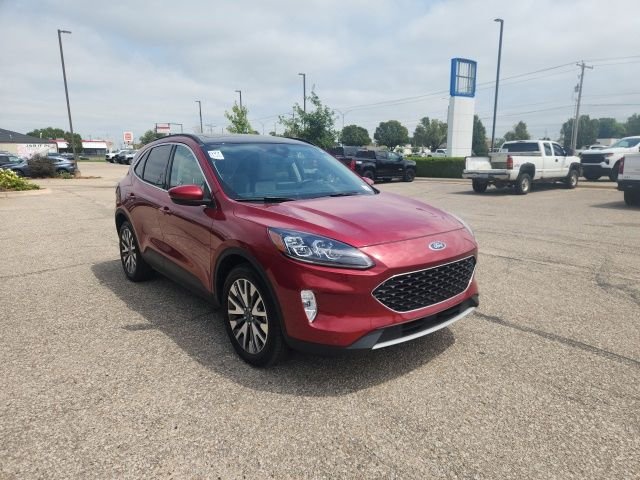 Used 2020 Red Metallic Ford Titanium image 3