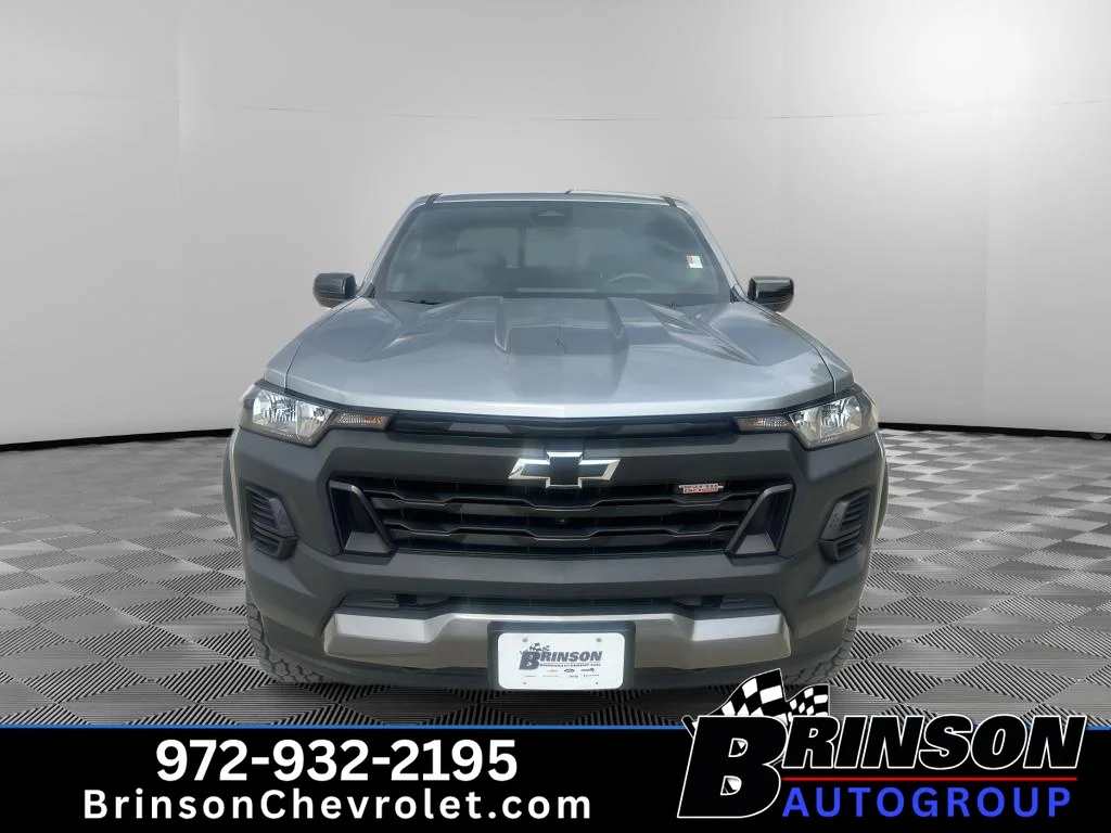 Used 2023 Sterling Gray Metallic Chevrolet 4WD Trail Boss image 2