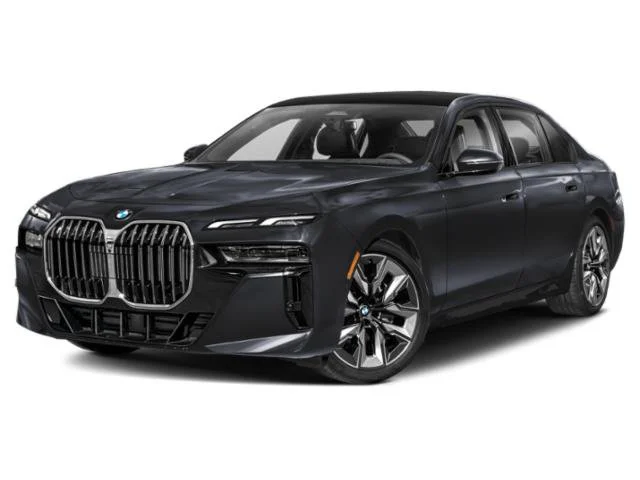 New 2026 Black Sapphire Metallic BMW 740i image 1