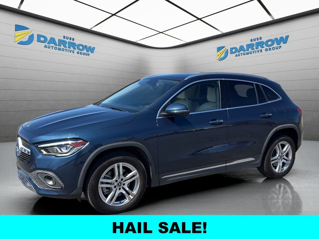 Used 2022 Blue Mercedes-Benz GLA 250 image 1