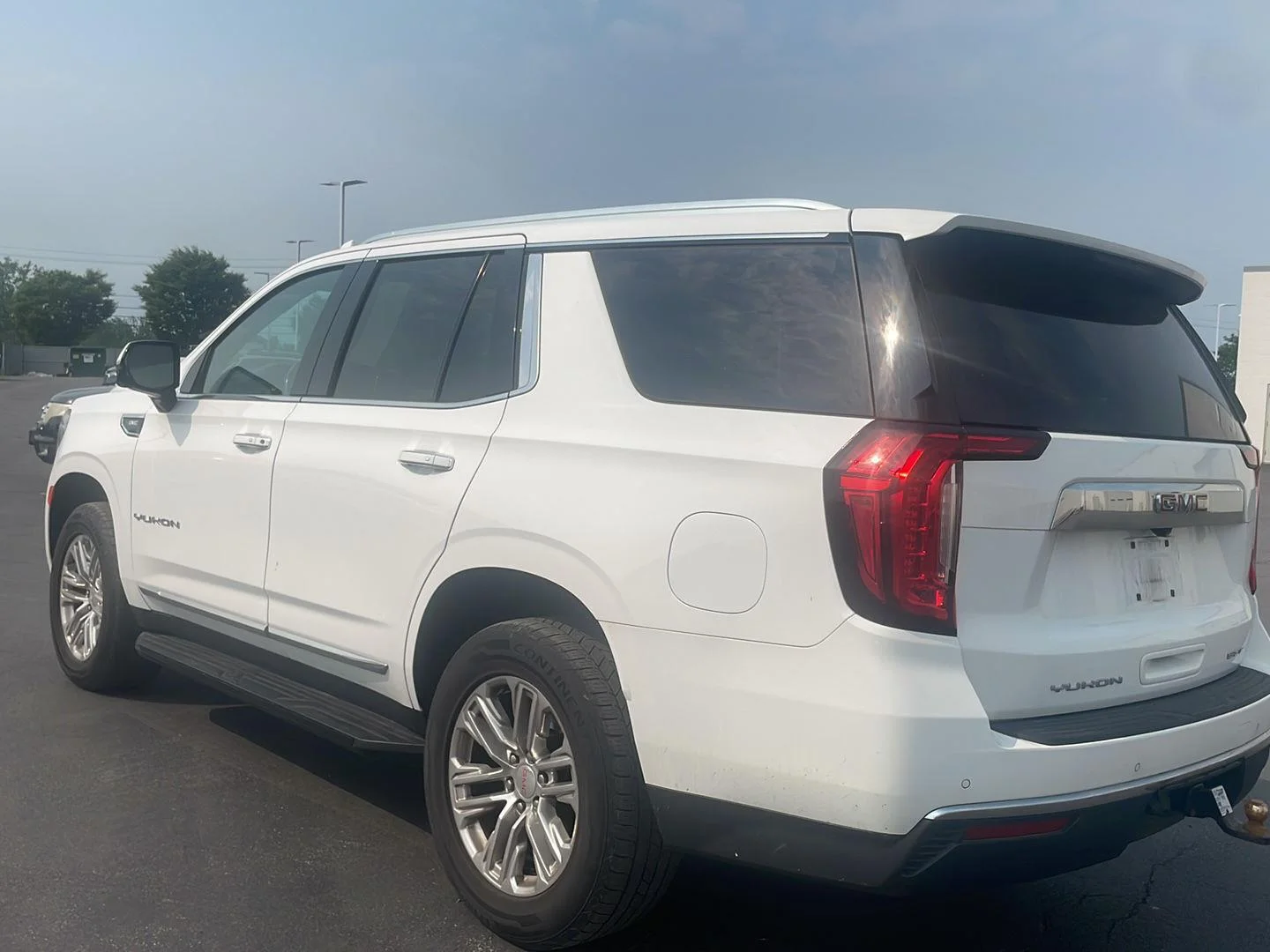 Used 2021 Summit White GMC SLT image 12