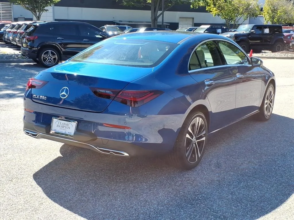 Certified Used 2026 Starling Blue Metallic Mercedes-Benz CLA 250 image 8