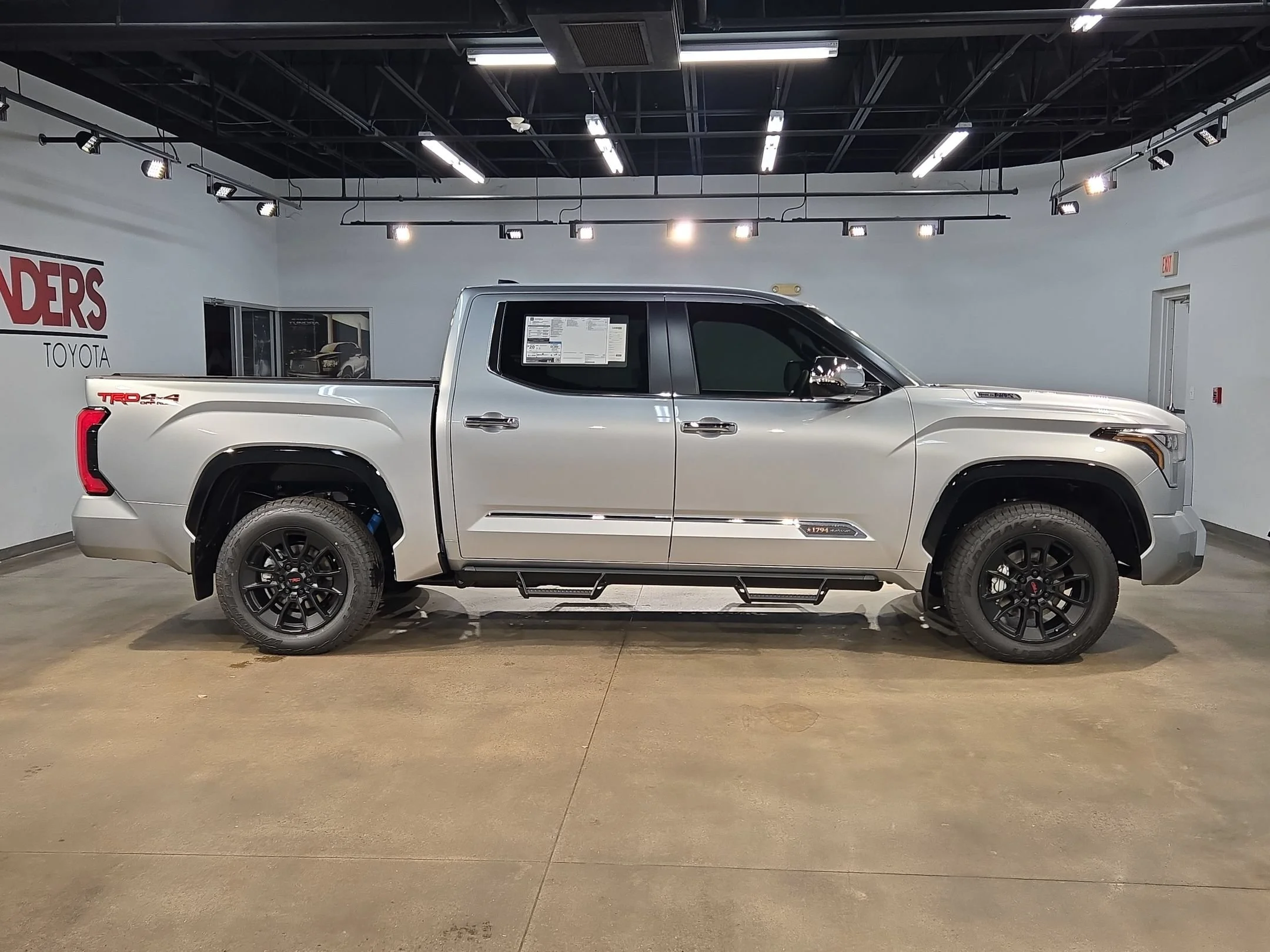 New 2026 Celestial Silver Metallic Toyota 1794 Edition Hybrid image 8