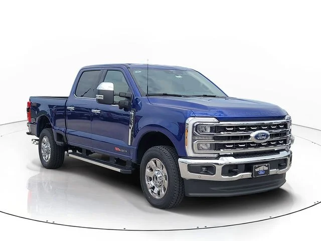 New 2026 Blue Metallic Ford Lariat image 3