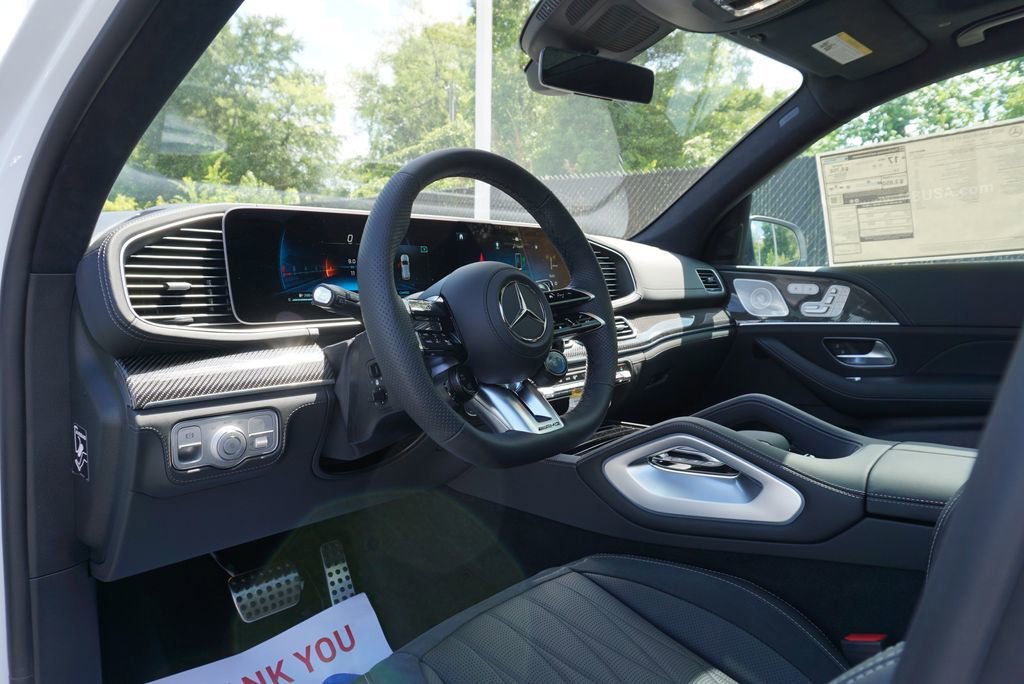 New 2026 MANUFAKTUR Moonlight White Metallic Mercedes-Benz GLE 63 S AMG® image 86