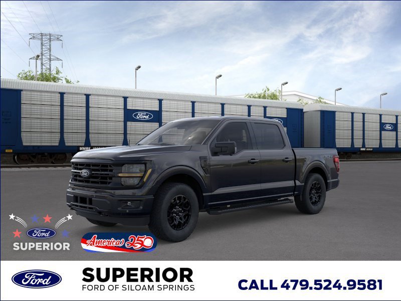New 2026 Agate Black Metallic Ford XLT image 1