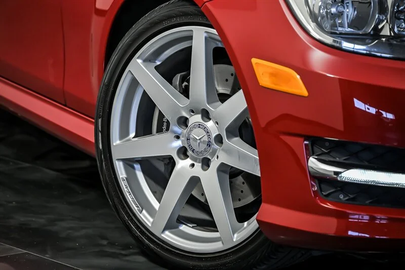 Used 2012 Mars Red Mercedes-Benz C 350 4MATIC® image 3