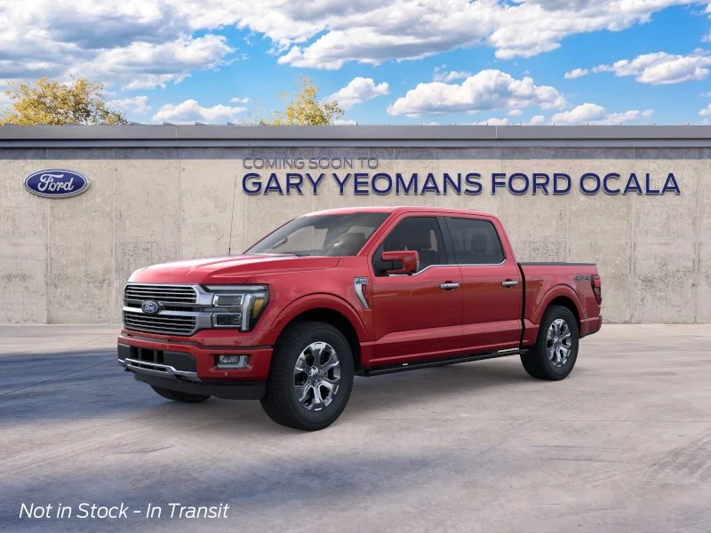 New 2026 Ruby Red Metallic Tinted Clearcoat Ford Platinum® image 1