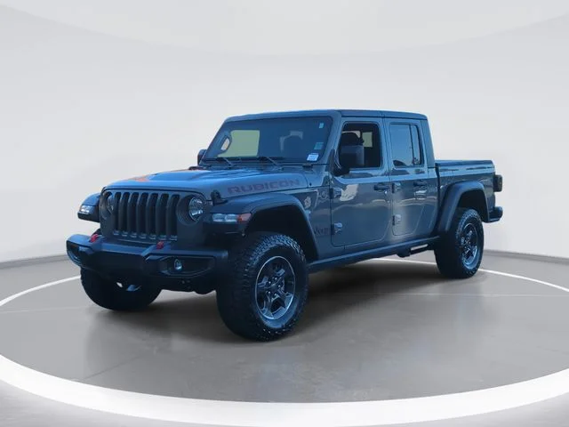 Used 2022 Gray Jeep Rubicon image 1
