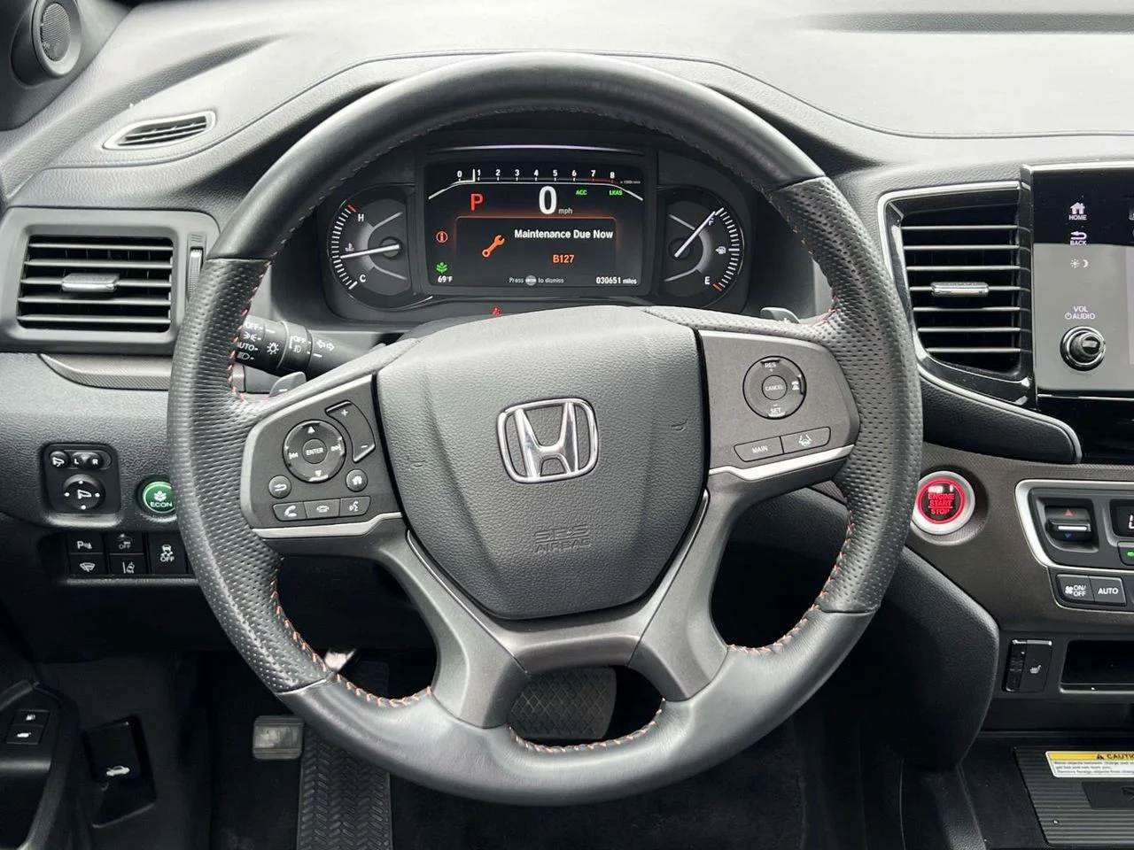 Used 2023 Crystal Black Pearl Honda AWD TrailSport image 26