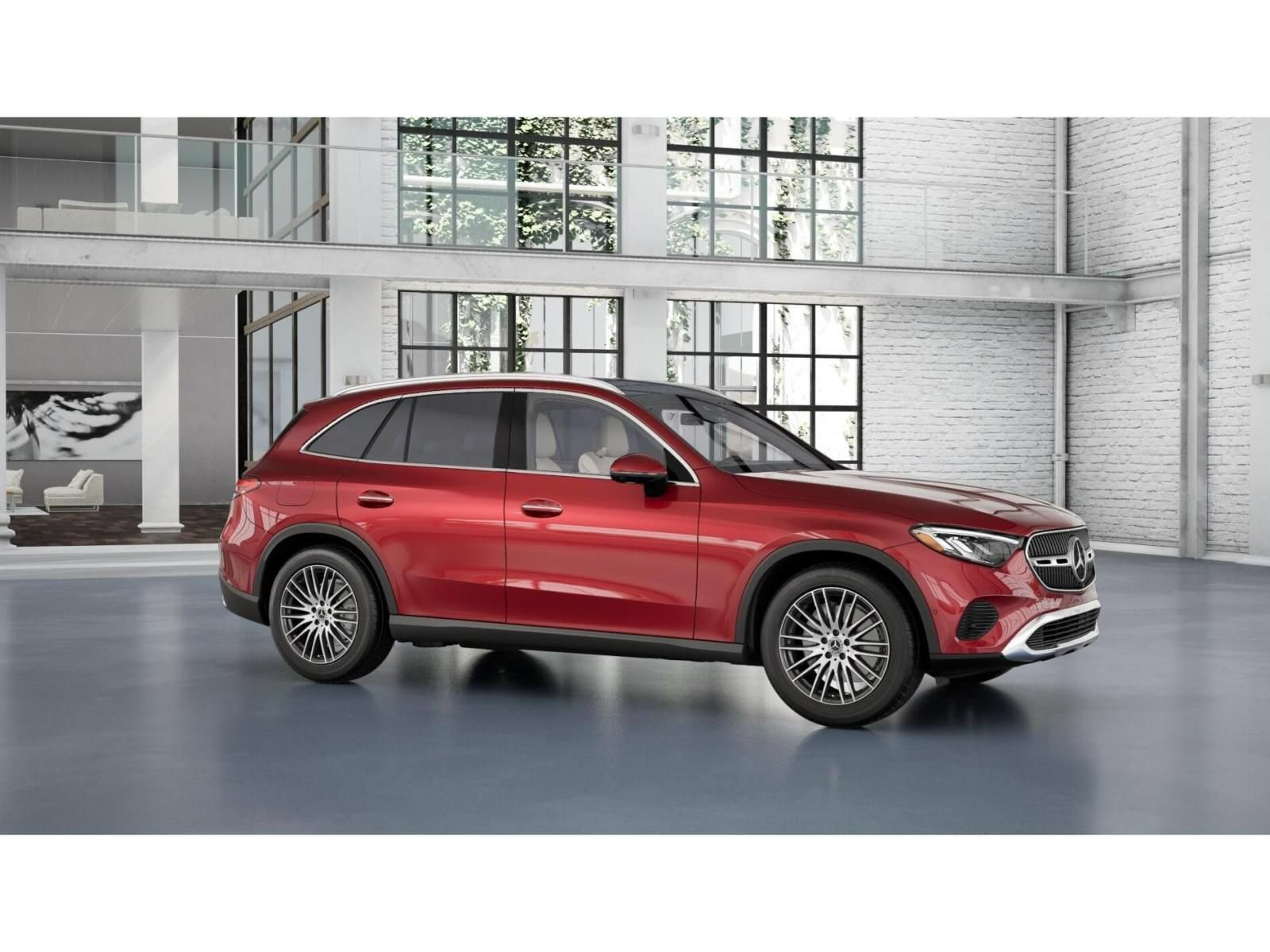 New 2026 MANUFAKTUR Patagonia Red Metallic Mercedes-Benz GLC 300 image 61