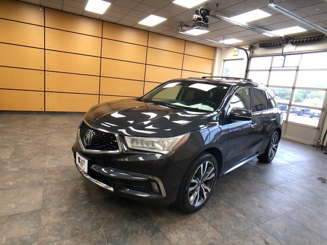 Certified Used 2020 Black Acura Advance image 3