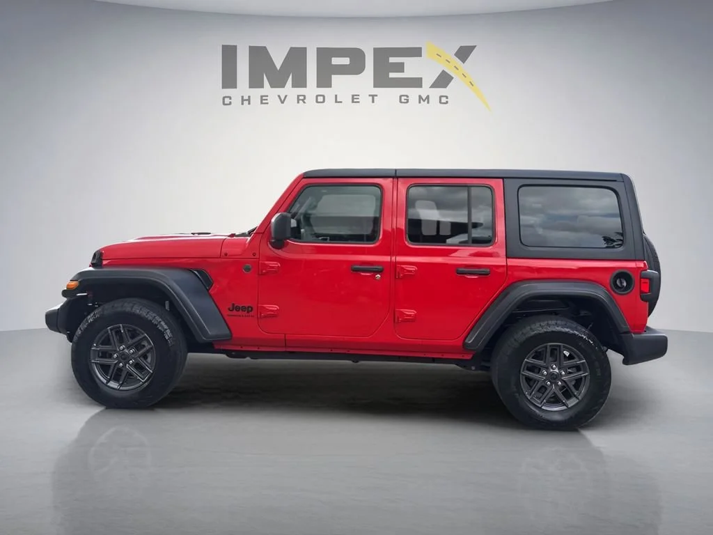 Used 2025 Red Jeep Sport S image 2