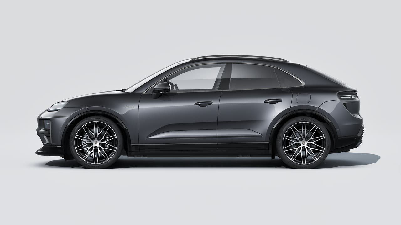 New 2026 Volcano Grey Metallic Porsche Turbo Electric image 2
