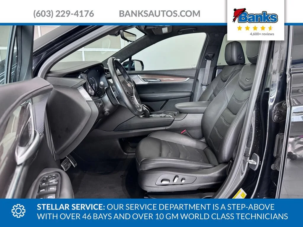Certified Used 2024 Stellar Black Metallic Cadillac Sport image 8