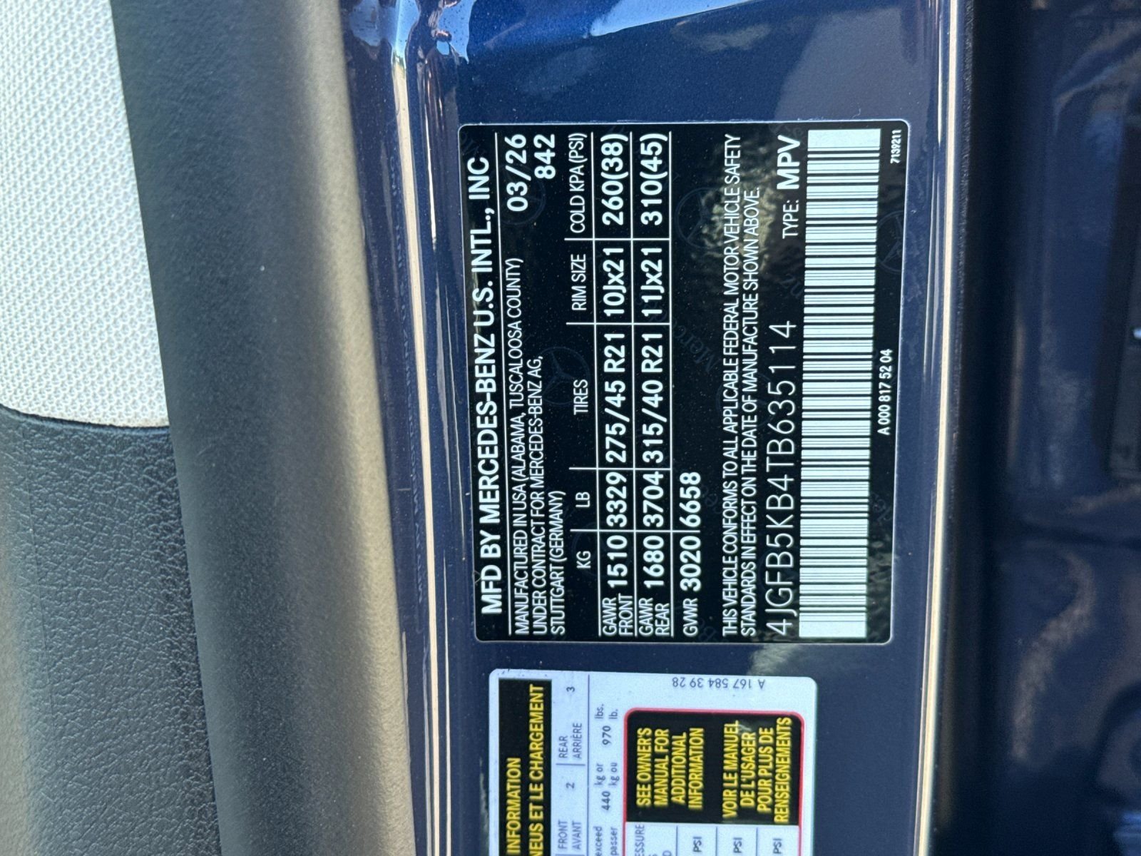 New 2026 Twilight Blue Metallic Mercedes-Benz 450 image 29